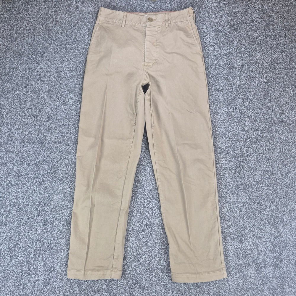 Alex Mill Chino Pants Womens 4 (29x28) Khaki Cotton Straight Leg Utility